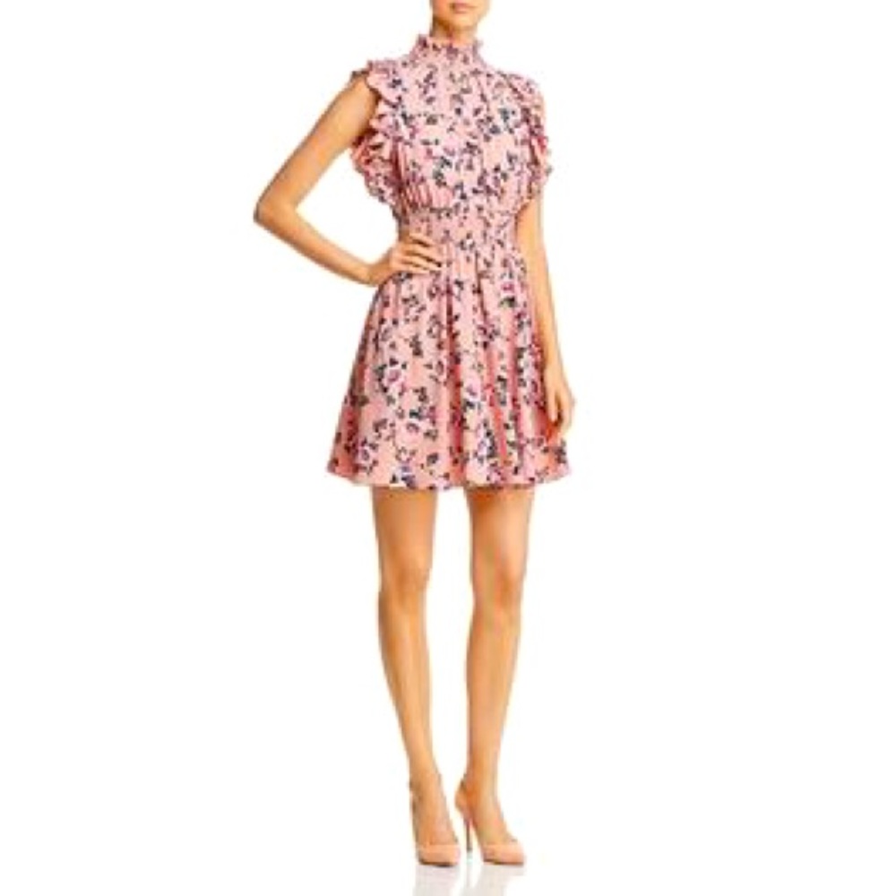 Kate Spade Prairie Rose Flutter Sleeve Dress